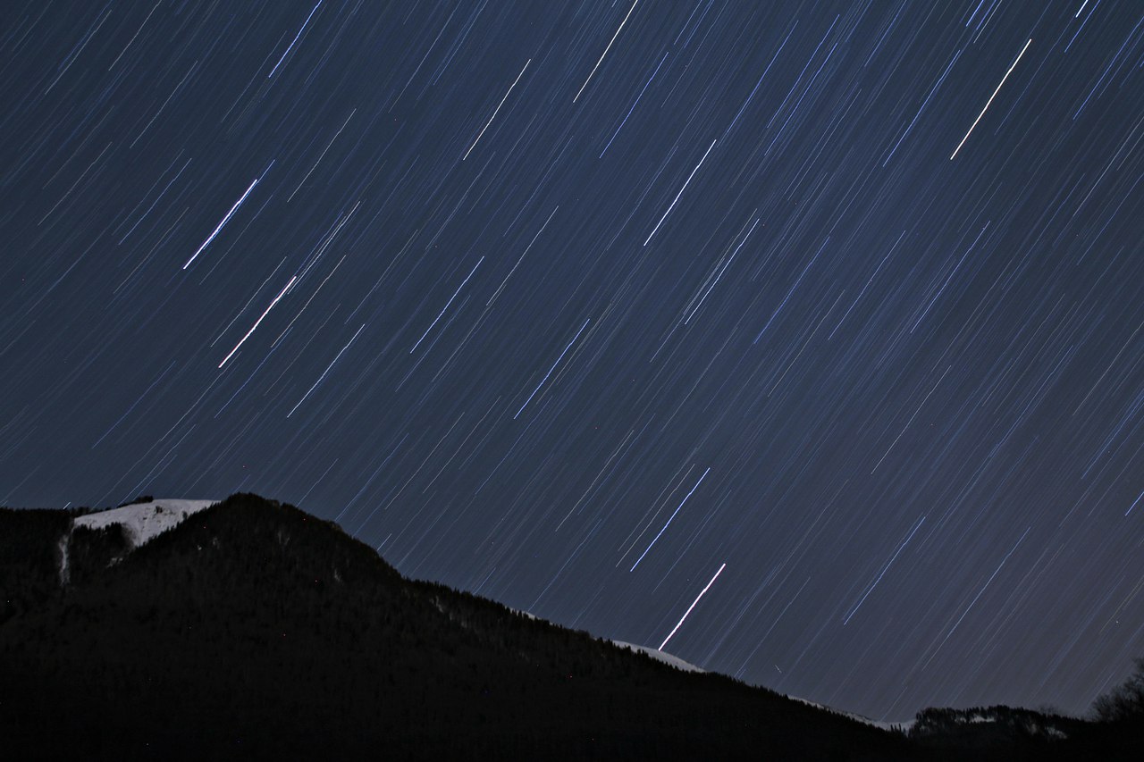 fotograficheskie nablyudeniya meteorov perseidy 2020 5 Фотографические наблюдения метеоров, Персеиды 2020